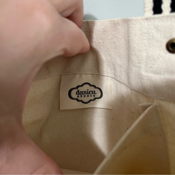 Danica Studio Adventure Awaits Cotton Canvas Tote - Picture 7 of 9